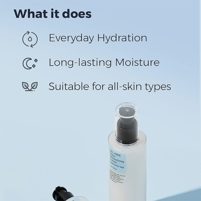 COSRX Oil Free Ultra Moisturizing Lotion - drėkinamasis losjonas, 100 ml
