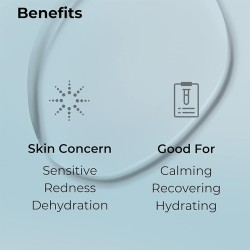 COSRX Hydrium Centella Aqua Soothing Ampoule - raminamasis kasdienis odos serumas, 40 ml