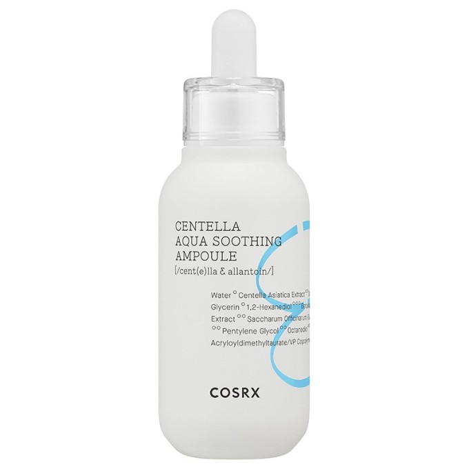 COSRX Hydrium Centella Aqua Soothing Ampoule - raminamasis kasdienis odos serumas, 40 ml