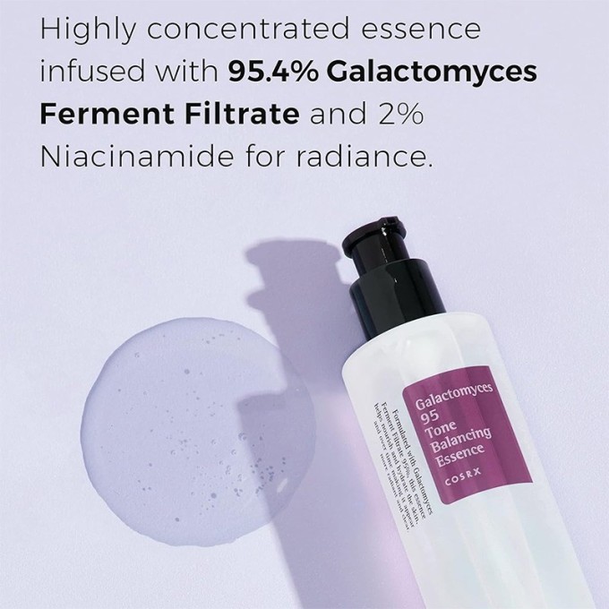 COSRX Galactomyces 95 Tone Balancing Essence - tonus balansuojanti odos esencija, 100 ml