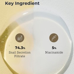 COSRX Advanced Snail Radiance Dual Essence - odos emulsija su sraigių sekretu, 80 ml