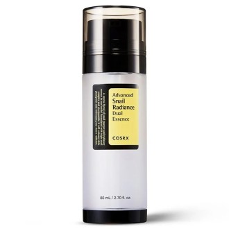 COSRX Advanced Snail Radiance Dual Essence - odos emulsija su sraigių sekretu, 80 ml