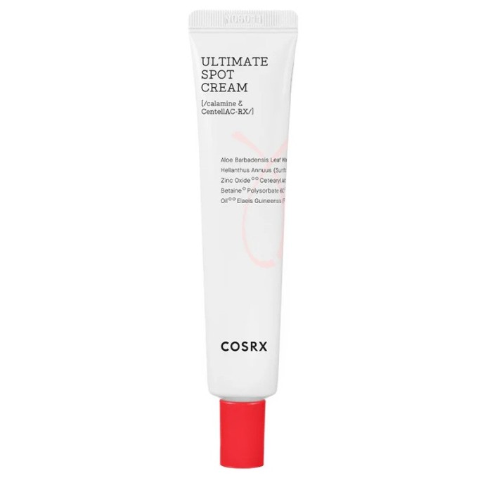 COSRX AC Collection Ultimate 2.0 Spot Cream - kremas nuo spuogų, 30 g