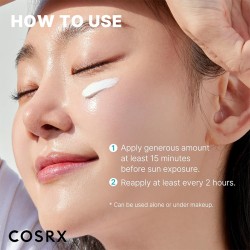 COSRX Aloe 54.2 Aqua SPF 50+ Tone-Up Sunscreen - Opalovací krém 50 ml