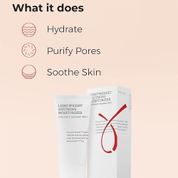 COSRX AC Collection Lightweight Soothing Moisturizer - drėkinantis ir raminantis kremas probleminei