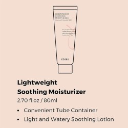 COSRX AC Collection Lightweight Soothing Moisturizer - drėkinantis ir raminantis kremas probleminei