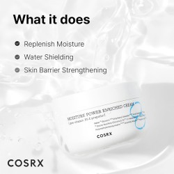 COSRX Hydrium Moisture Power Enriched Cream - drėkinamasis kremas, 50 ml