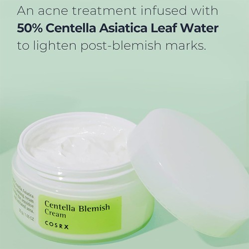 COSRX Centella Blemish Cream - kremas nuo spuogų, 30 g