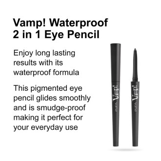 Pupa Vamp! Eye Pencil - akių pieštukas, 0,35 g - 101 Rockstar Grey 2