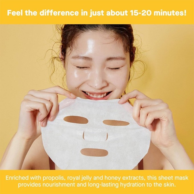 COSRX Full Fit Propolis Nourishing Magnet Sheet Mask - maitinamoji magnetinė lakštinė veido kaukė