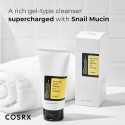 COSRX Advanced Snail Mucin Gel Cleanser - valomasis odos gelis, 150 ml