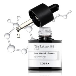 COSRX Retinol Oil 0.5 - senėjimą stabdantis serumas su retinoliu, 20 ml