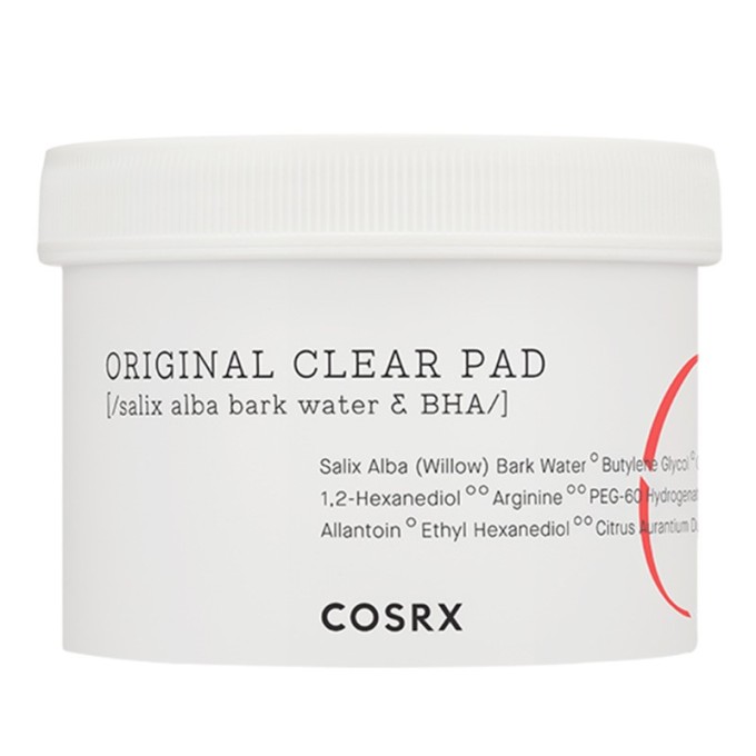 COSRX Original Clear Pad - šveičiamosios pagalvėlės negyvai odai ir inkštirams, 70 vnt.