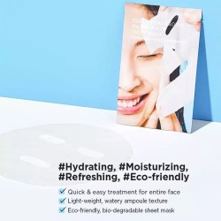 COSRX Hydrium Triple Hyaluronic Water Sheet Mask - triguba hialurono rūgšties lakštinė kaukė, 20 ml