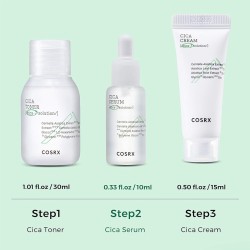 COSRX Pure Fit Cica-7 Kit - odos priežiūros rinkinys, 55 ml