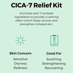 COSRX Pure Fit Cica-7 Kit - odos priežiūros rinkinys, 55 ml