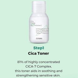 COSRX Pure Fit Cica-7 Kit - odos priežiūros rinkinys, 55 ml