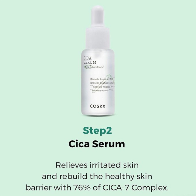 COSRX Pure Fit Cica-7 Kit - odos priežiūros rinkinys, 55 ml