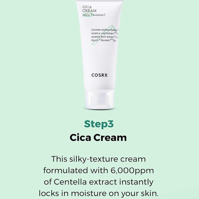 COSRX Pure Fit Cica-7 Kit - odos priežiūros rinkinys, 55 ml