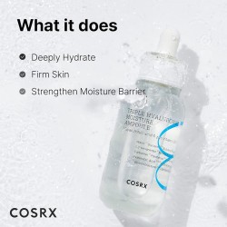 COSRX Hydrium Triple Hyaluronic Moisture Ampoule - giliai drėkinantis odos serumas, 40 ml