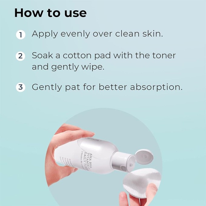 COSRX AHA BHA Vitamin C Daily Toner - kasdienis tonikas su AHA ir BHA rūgštimis bei vitaminu C, 150