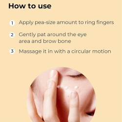 COSRX Advanced Snail Peptide Eye Cream - drėkinamasis ir maitinamasis paakių kremas su peptidais