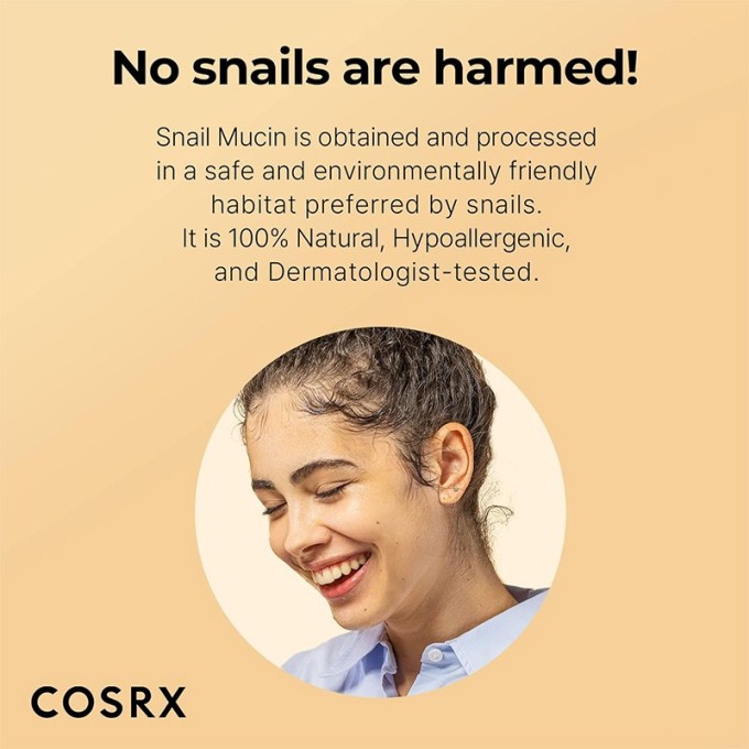 COSRX Advanced Snail Mucin Power Essence Sheet Mask - veido kaukė, 10 x 25 ml