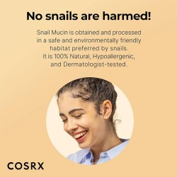 COSRX Advanced Snail Mucin Power Essence Sheet Mask - veido kaukė, 10 x 25 ml