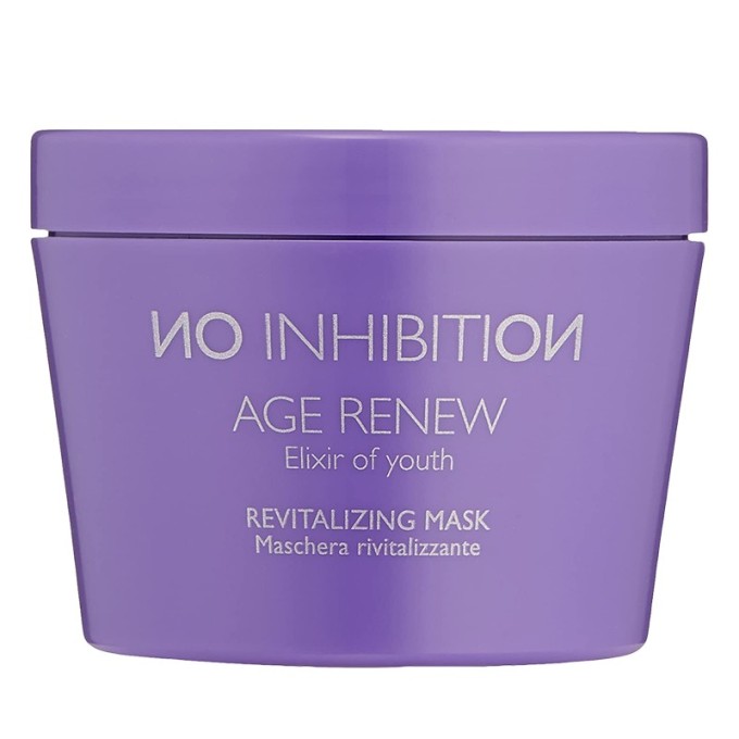No Inhibition Age Renew Revitalizing mask - atgaivinamoji kaukė plaukams, 200 ml
