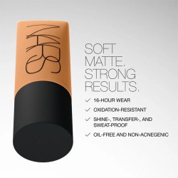 NARS Soft Matte Complete Foundation - matinis makiažo pagrindas, 45 ml - Vienna