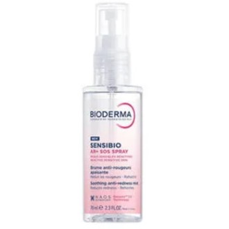 Bioderma Sensibio AR+ SOS Spray - raminantis purškalas nuo odos paraudimo, 70 ml