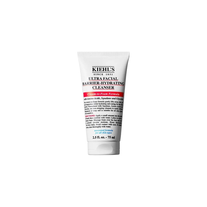 Kiehls Ultra Facial Barrier-Hydrating Cleanser - drėkinantis valomasis kremas, 150 ml