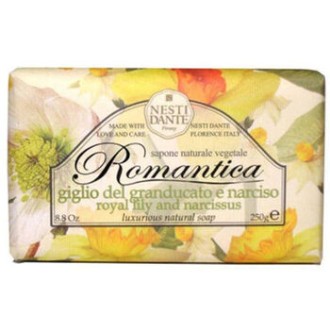 Nesti Dante Romantica Natural Soap Lily & Narcissus - natūralus muilas, 250 ml