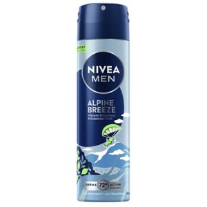 Nivea Men Alpine Breeze Anti-Perspirant - purškiamas antiperspirantas, 150 ml