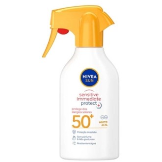 Nivea Sun Protect & Sensitive Sun Spray 50+ - apsauginis purškiklis nuo saulės, 270 ml