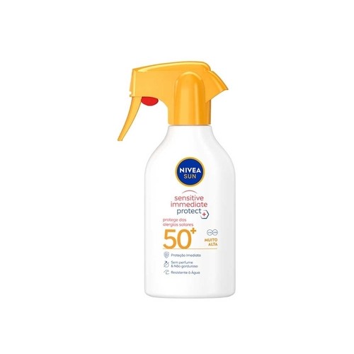 Nivea Sun Protect & Sensitive Sun Spray 50+ - apsauginis purškiklis nuo saulės, 270 ml