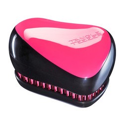 Tangle Teezer Compact Styler - Professional hairbrush Pink Matte Chrome
