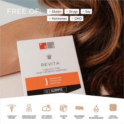 DS Laboratories Revita Tablets For Hair Growth Support - plaukų augimą skatinantis papildas, 90 vnt.