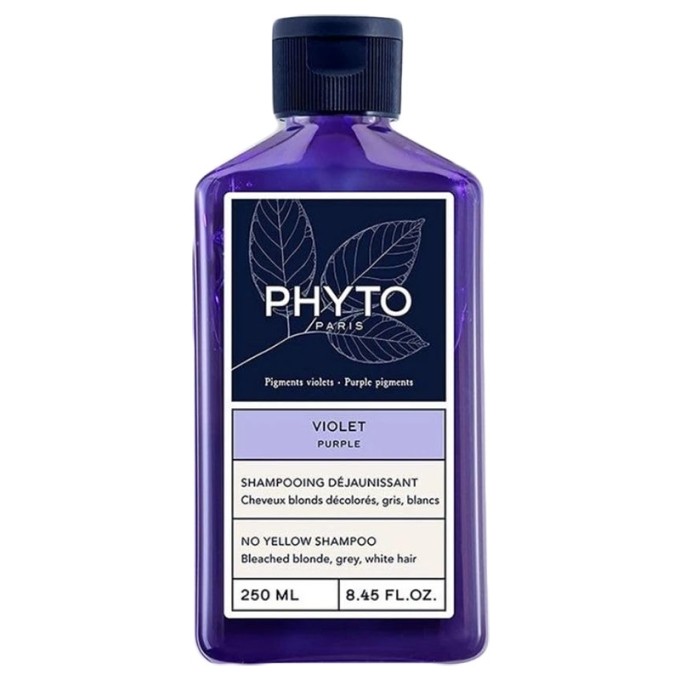 Phyto Professional Purple No Yellow Shampoo - violetinis šampūnas, neutralizuojantis geltonus