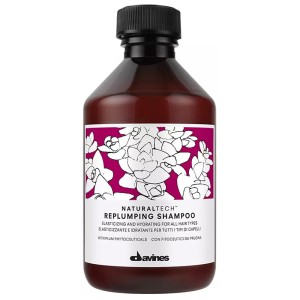 Davines Natural Tech Replumping Shampoo - plaukus storinantis šampūnas, 250 ml