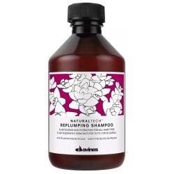 Davines Natural Tech Replumping Shampoo - plaukus storinantis šampūnas, 250 ml
