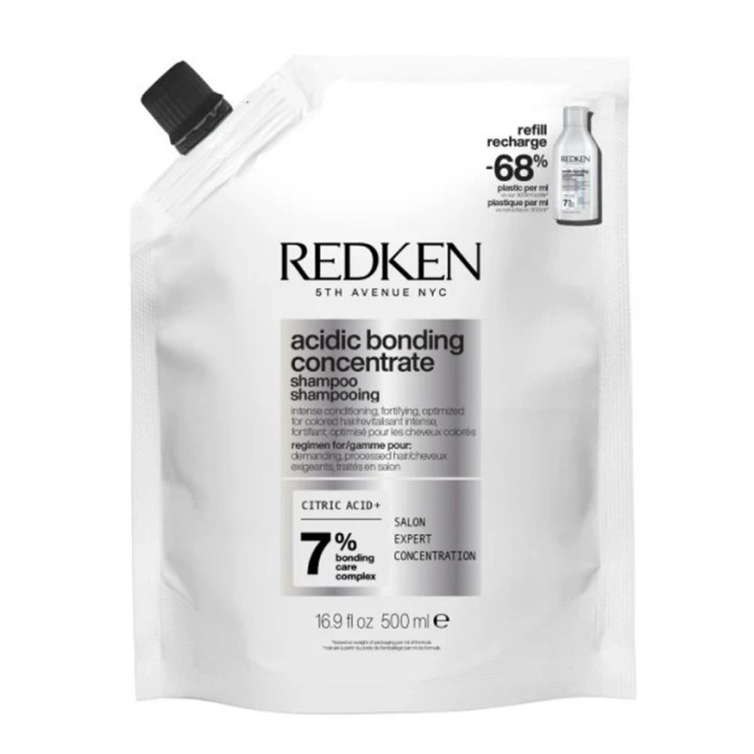 Redken Acidic Bonding Concentrate Shampoo Refill - atkuriamojo ir apsauginio šampūno pažeistiems