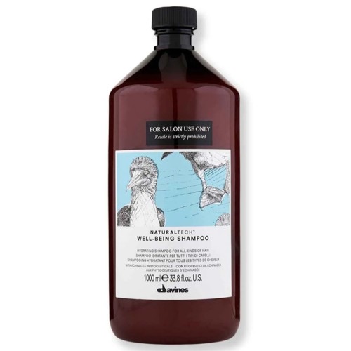Davines NaturalTech Well-Being Shampoo - drėkinamasis šampūnas, 1000 ml