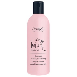 Ziaja Jeju Cleansing & Moisturizing Shampoo - šampūnas kasdienei plaukų priežiūrai, 300 ml