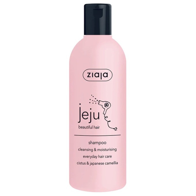 Ziaja Jeju Cleansing & Moisturizing Shampoo - šampūnas kasdienei plaukų priežiūrai, 300 ml