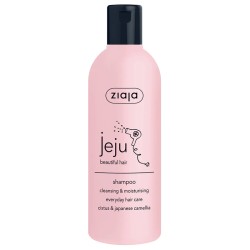 Ziaja Jeju Cleansing & Moisturizing Shampoo - šampūnas kasdienei plaukų priežiūrai, 300 ml