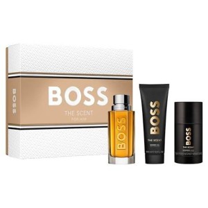 Hugo Boss The Scent dovanų rinkinys - EDT 100 ml, dezodorantas 75 ml ir dušo želė 100 ml