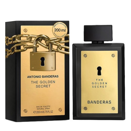 Antonio Banderas The Golden Secret EDT kvepalai vyrams, 200 ml