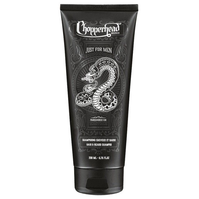 Chopperhead Hair & Beard Shampoo - plaukų ir barzdos šampūnas, 200 ml