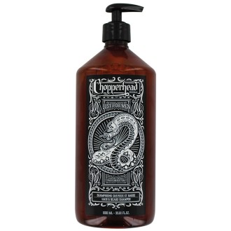 Chopperhead Hair & Beard Shampoo - plaukų ir barzdos šampūnas, 1000 ml